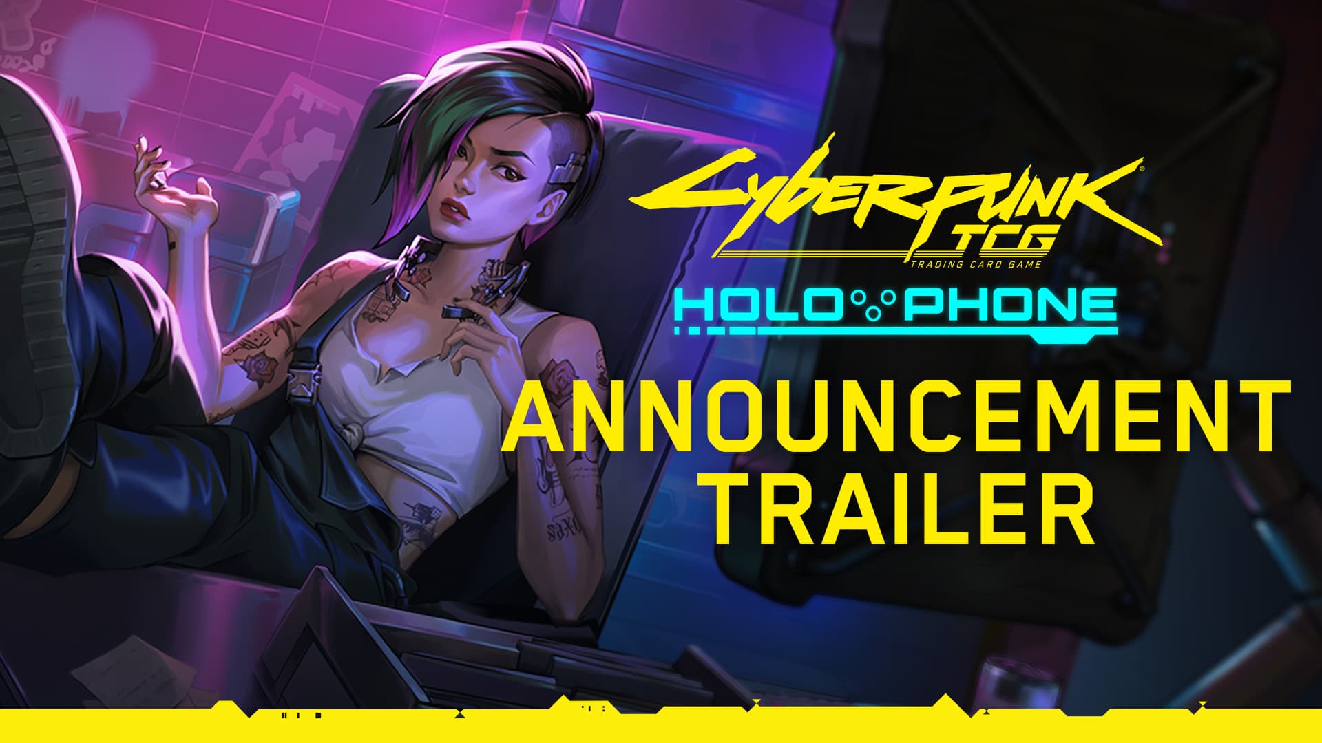 Announcing Cyberpunk TCG: Holophone